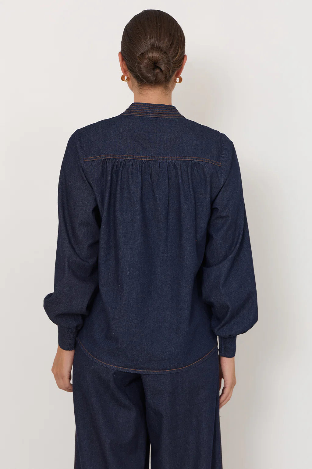 Adorne Vivi Lightweight Denim Top