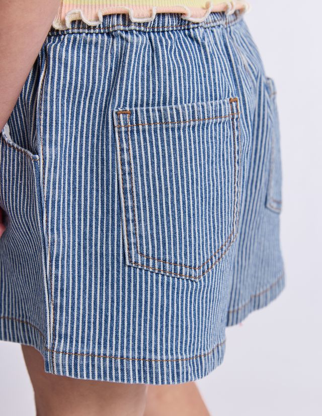 Eve Girl Jade Denim Short